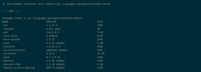 Google 开源 Docker 镜像差异分析工具 container-diff-图片1