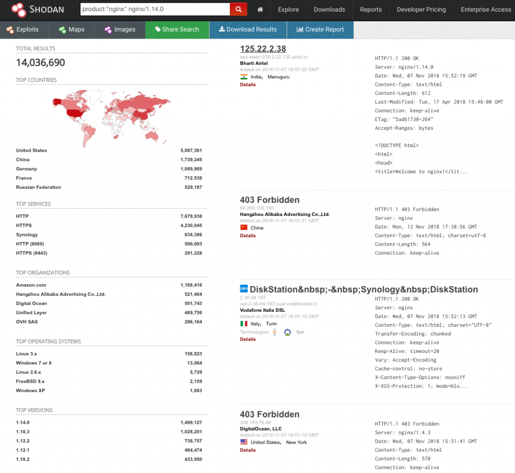 Nginx 安全问题致 1400 多万台服务器易受 DoS 攻击